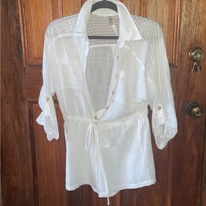 mahina romper white small